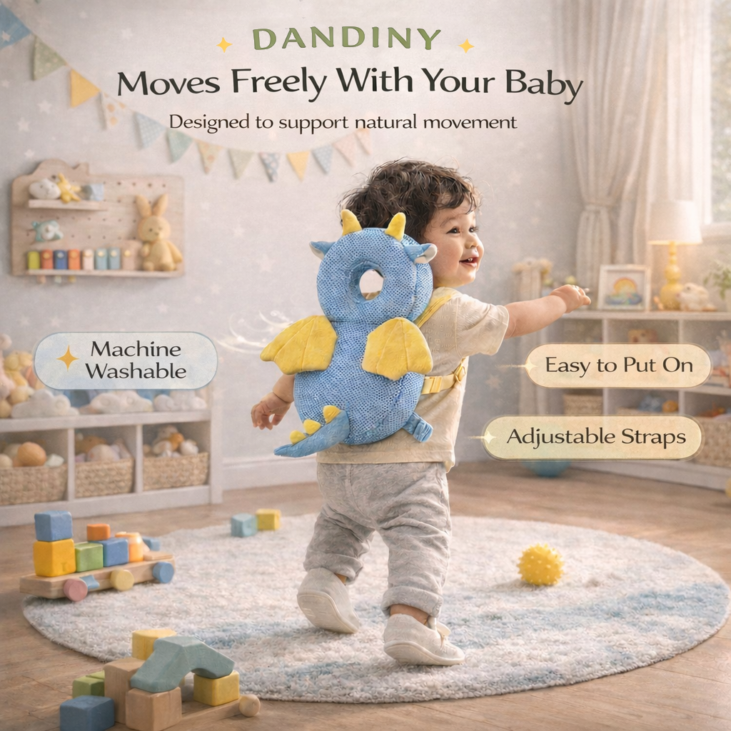 Dandiny™ Baby Head Protection Pillow for Back Falls