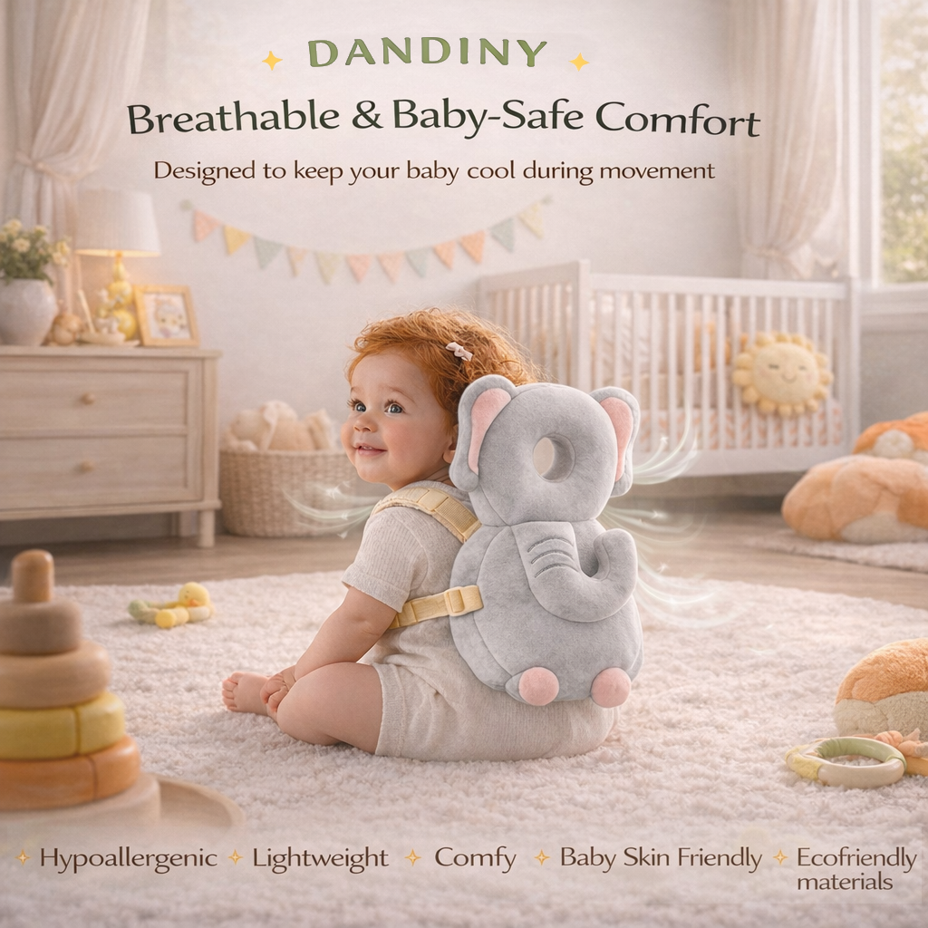 Dandiny™ Baby Head Protection Pillow for Back Falls