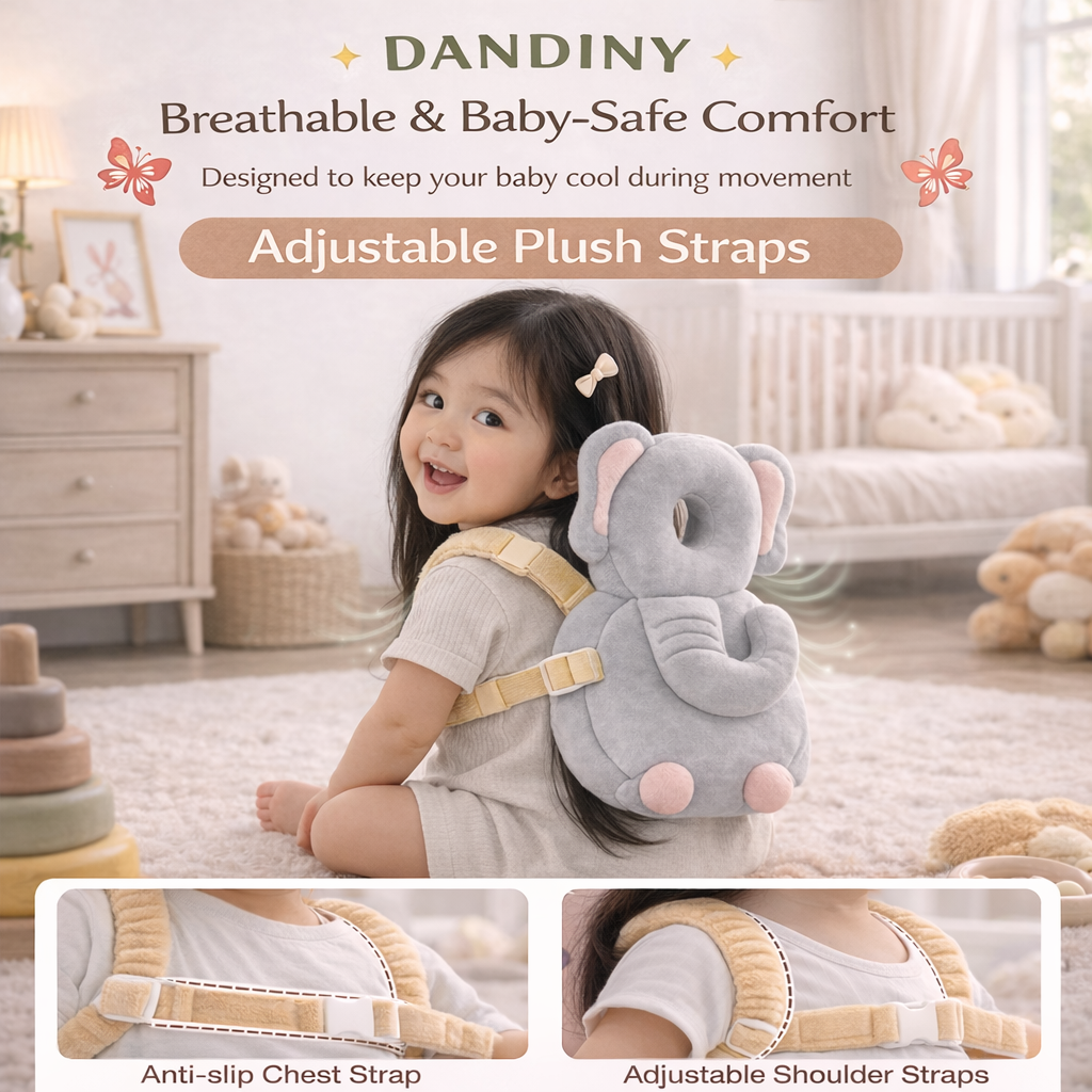 Dandiny™ Baby Head Protection Pillow for Back Falls